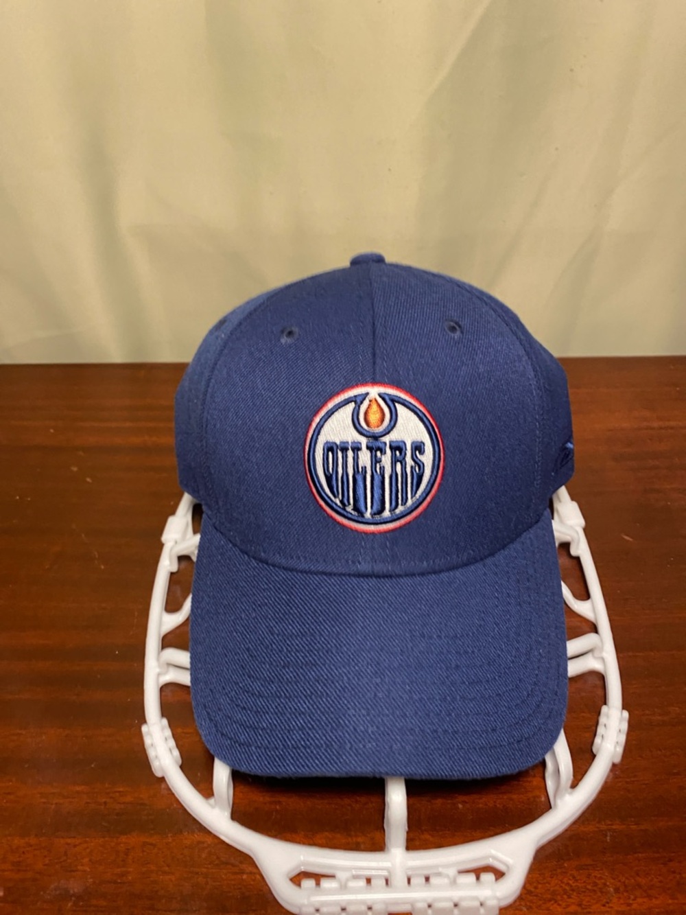 Edmonton Oilers  Reebok FaceOff Headwear NHL Hockey Strapback  Blue Hat O/S